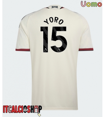 Manchester United Leny Yoro #15 Terza Maglia 2026-27 Manica Corta
